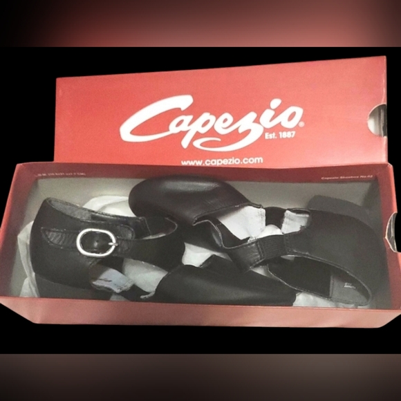 Capezio Pedini 321 Children's Dance/Jazz Shoes, Black, Multiple sizes - Picture 4 of 6